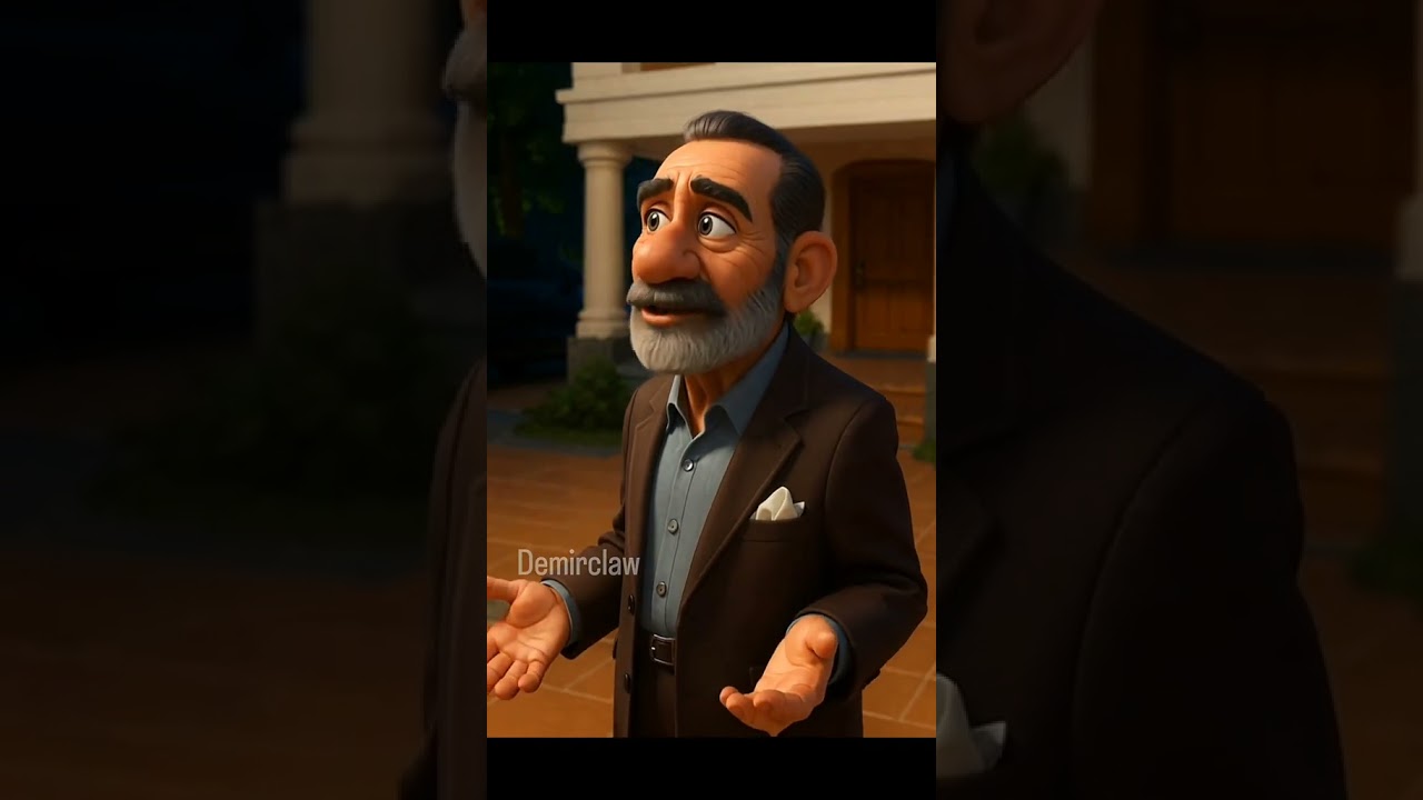 içim sıkılıyor sabri. #kolpaçino #şafaksezer #pixar #pixarstyle #animasyon #veo3 #veo #yapayzeka #tt