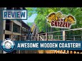 Kings Dominion's Best Wooden Coaster! | Grizzly Coaster Review