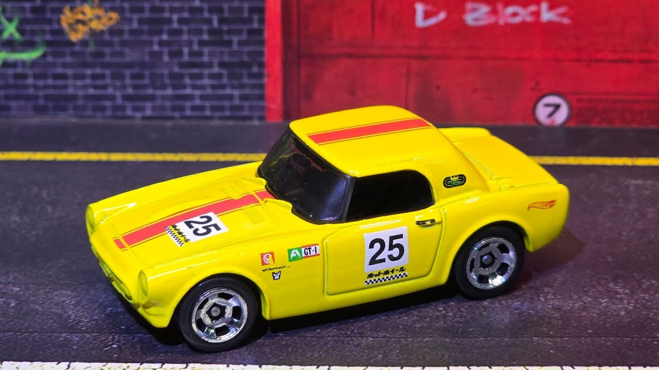 Honda S800 Racing - Hotwheels - Unboxing. - YouTube