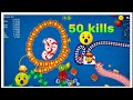 🐍 "Worms Zone io | Pro Trick Se Snake Ko King Banaya 👑"