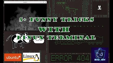 5+ funny tricks with linux ubuntu terminal