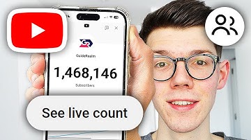 How To See Your Live Subscriber Count On YouTube Mobile - Step By Step