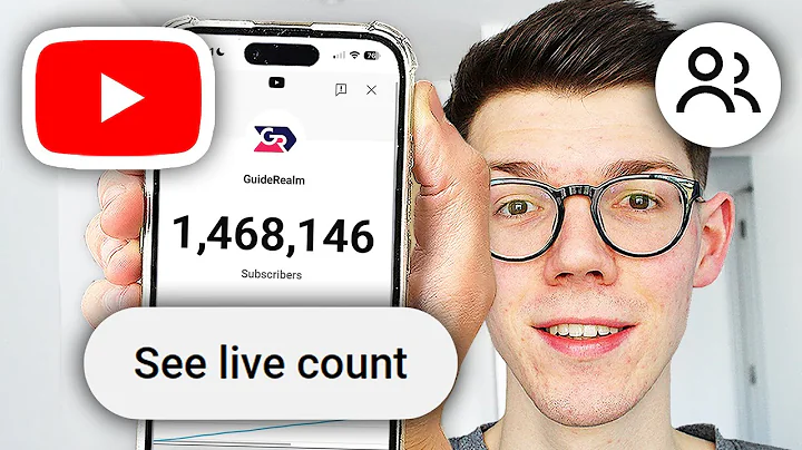 How To See Your Live Subscriber Count On YouTube Mobile - Step By Step
