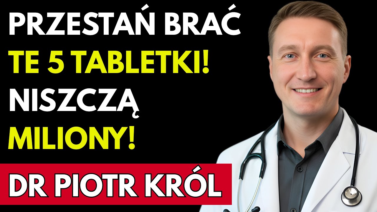Nefrolog OSTRZEGA: Te 5 Powszechne Tabletki USZKADZAJĄ Nerki u Starszych Dorosłych