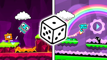 Geometry Dash, but the LEVELS ARE RANDOM!