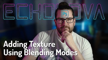 Photoshop Tutorial | How To Add Texture Using Blending Modes