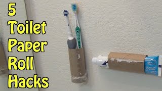Unusual Use Of Cardboard Roll! Useful DIY Hacks With Toilet Paper