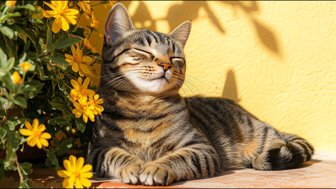View of Calming Music for Anxious Cats : Sooting Sounds for Deep Relaxation and ...