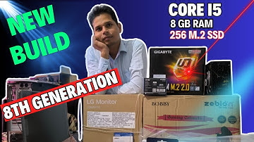 🔥 Core i5 8th Gen PC Build | Ultimate Performance with 8GB DDR4 RAM! 🔥