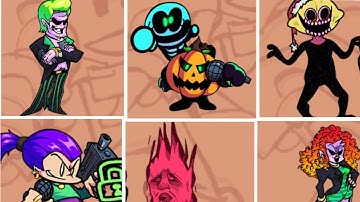 Drowning but With Every turn Another Character Sings🎶(Drown in FNF but Everyone sings)