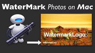 Watermark Photos on Mac - Automator Workflow Actions