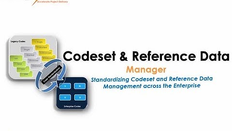 Codeset Reference Data Manager Overview
