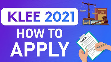 How To Apply for KLEE 2021| Kerala LLB Entrance Exam Notification Explained |