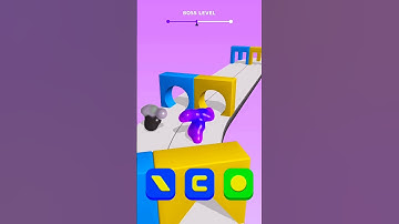 Best fun game ever (Blob Shifter 3D) BOSS LEVEL⭐️‼️ #games #shorts #gaming