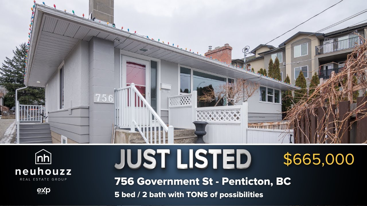 NEW LISTING 756 Government St Penticton YouTube