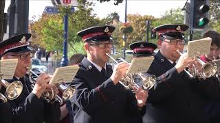 Felixstowe Salvation Army Band and The International Staff Band.