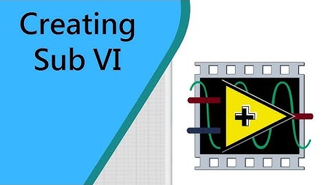 LabVIEW in English_Creating Sub VI