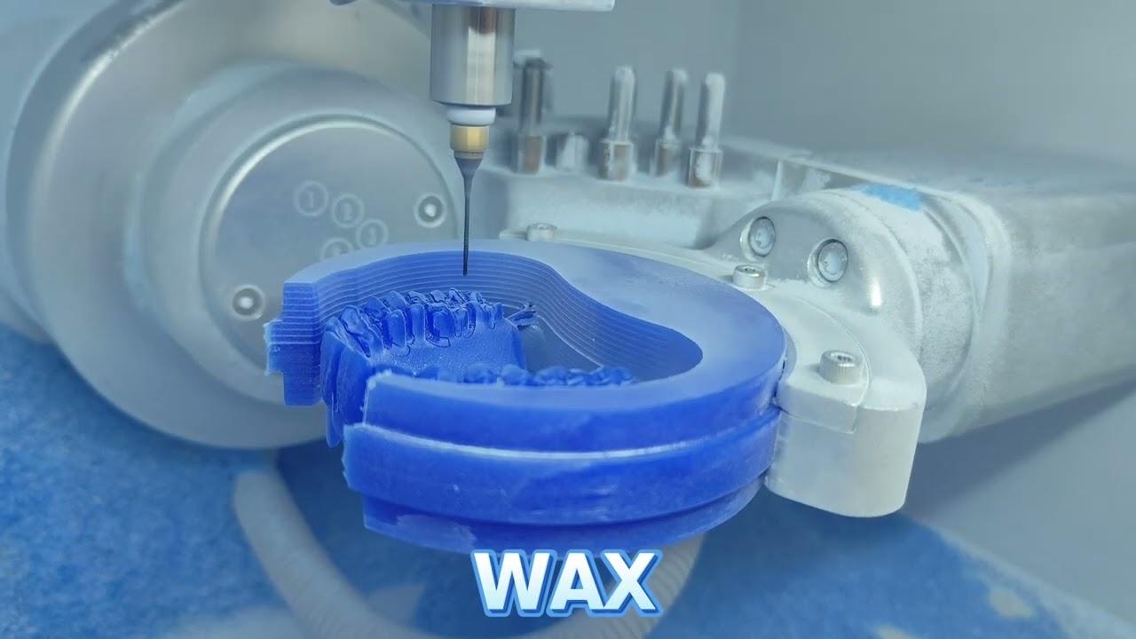 Tuttlin Dental Milling Machine could help you achieve a processing accuracy of 0.01mm.