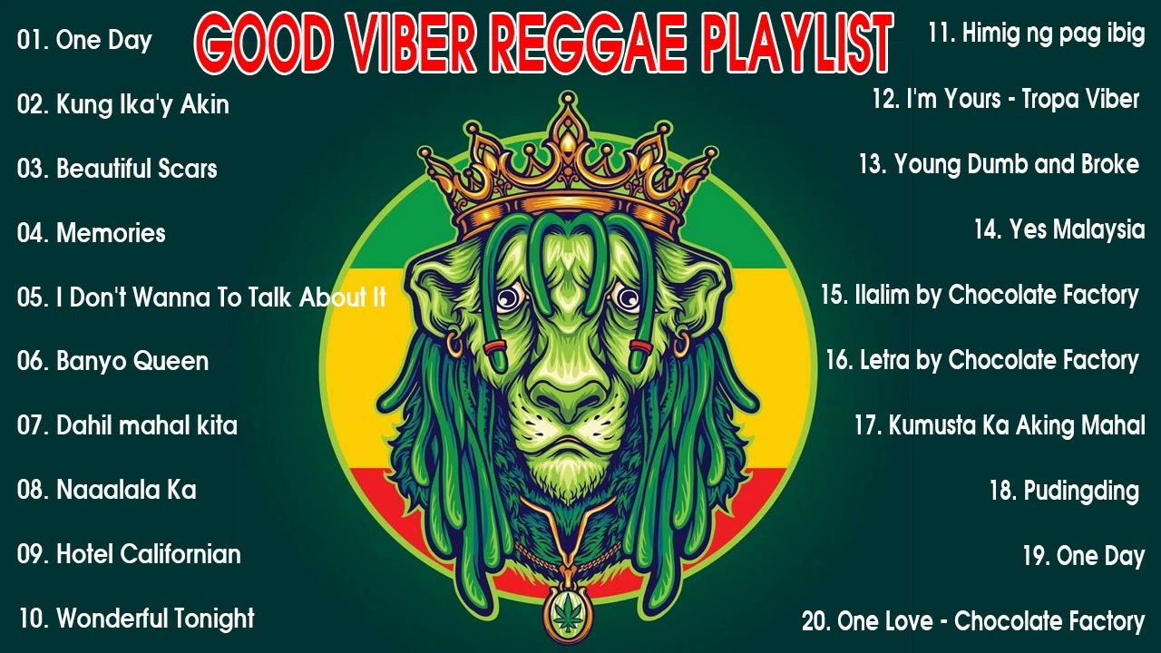 Good Vibes Reggae Music | OPM Songs MIX 90's | Relaxing OPM Road Trip | New Tagalog Reggae Playlist