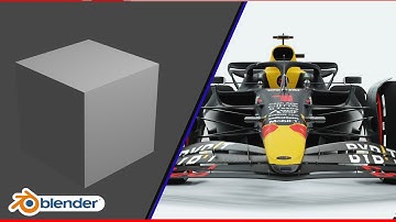 Blender | F1 2022 RedBull RB18 3D Modelling TIMELAPSE