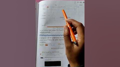 Class-5 Subject- Computer Chapter-6-MS Power Point 2013,part-2