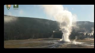 Yellowstone Old Faithful live webcam