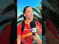One simple question, answered by athletes from around the world. 🌍