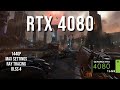 RTX 4080 - Doom: The Dark Ages - 1440p - RT - DLSS 4