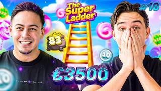 SICK BONUSES WITH HUGE SWINGS! - THE SUPER LADDER #16 - €3500 BONUSHUNT WITH MAX! - 18 