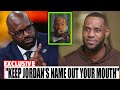 YOU WEREN'T THERE!" Shaq EXPLODES on LeBron &amp; KD for Mocking MJ’s Legacy! 😡