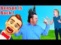 Toy Story Benson Plays Sneaky Jokes on the Kids Fun TV Family!