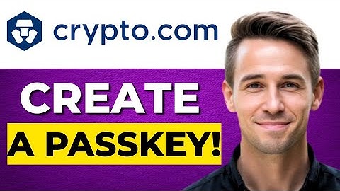 How To Create A Passkey On Crypto com  Set Up Passkey On Crypto com