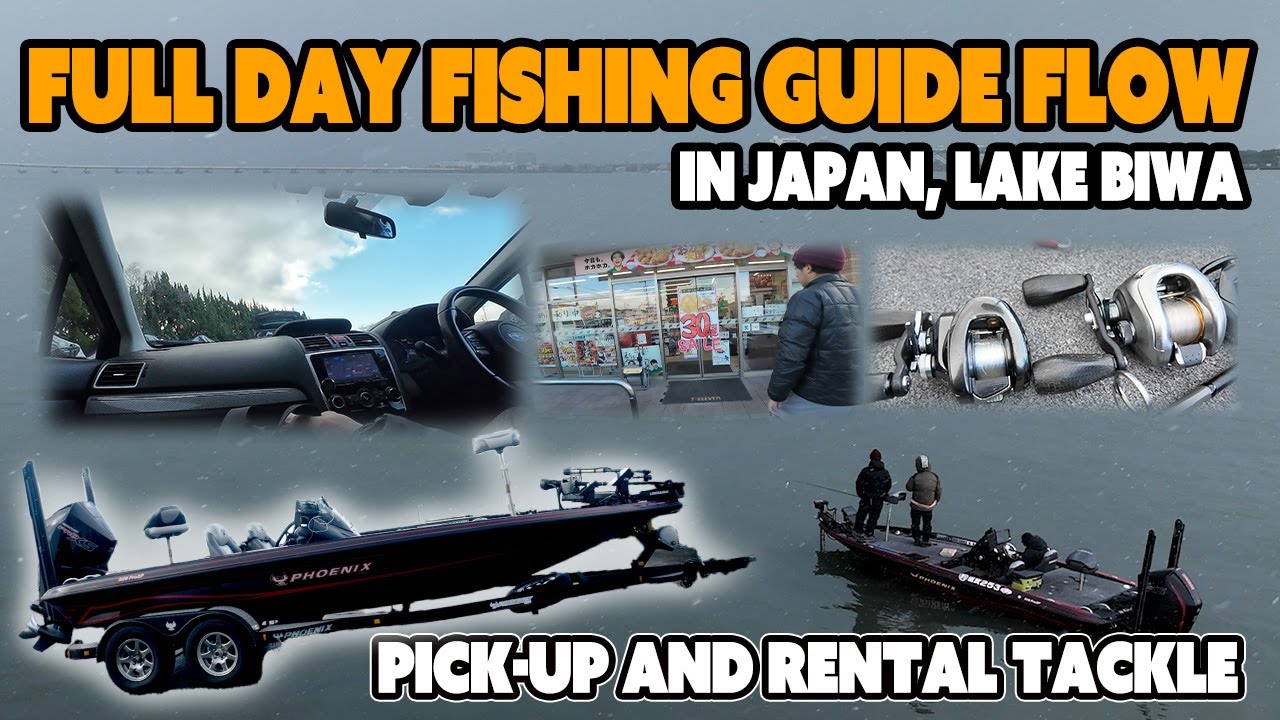 A Day on Lake Biwa with a Bass Fishing Guide (Pick-up and rental tackle Included)