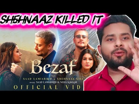 Bezaf Song Reaction | Saad Lamjarred | Neha Kakkar | Shehnaaz Gill | Opinion Wala React