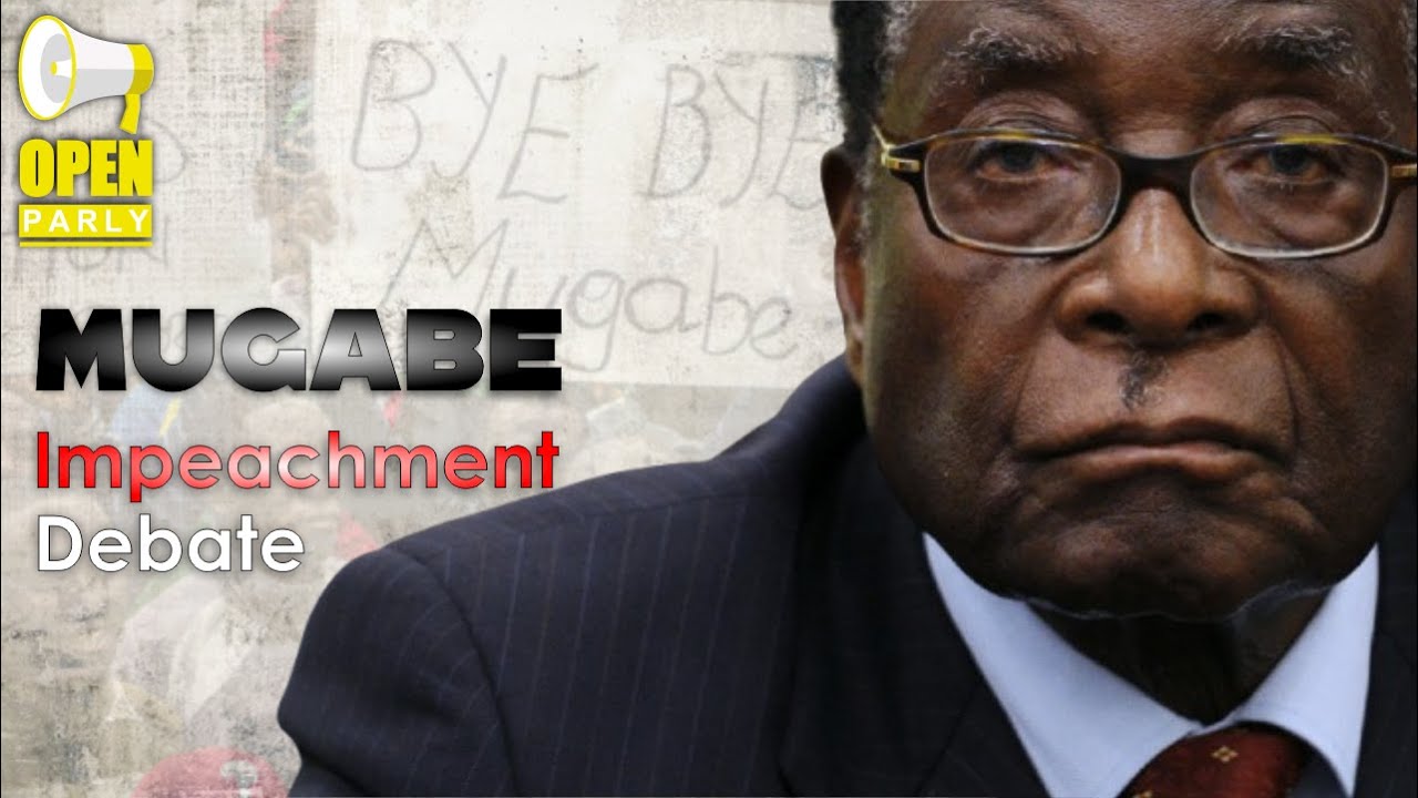 Robert Mugabe's impeachment debate in Parliament 21 November 2017