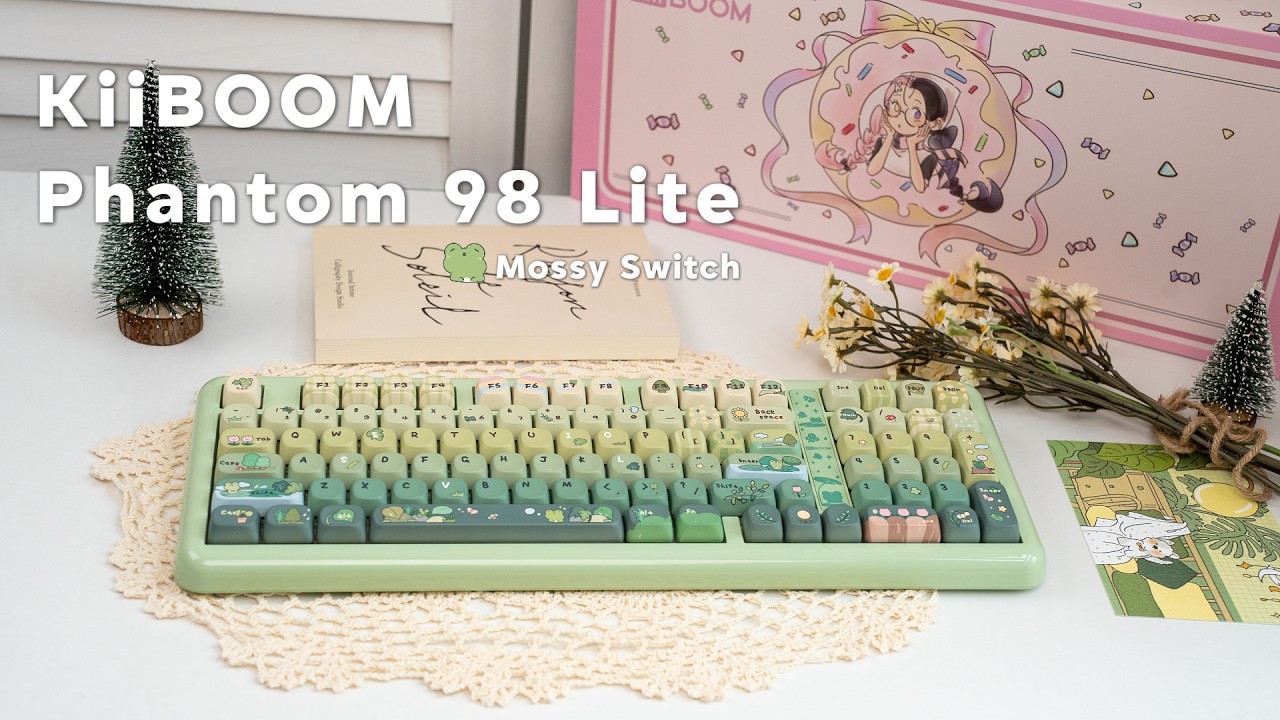 Unboxing the NEW KiiBOOM Phantom 98 Lite: Can a Silent Keyboard