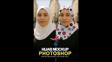 Easy Way Apply Design on Hijab in Photoshop | Photoshop Shorts Video