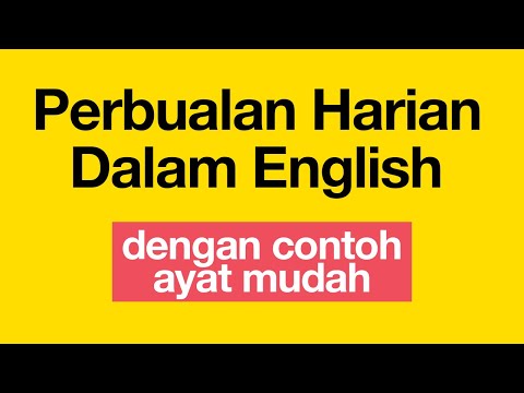 Video: Cara Bertutur Dalam Bahasa Inggeris: Belajar Perkataan Yang Betul