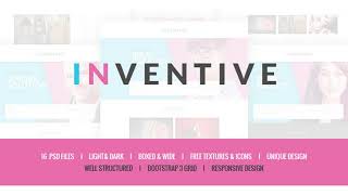 Inventive - Creative PSD Template | Themeforest Website Templates and Themes