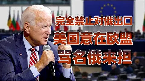 美國主導完全禁止對俄出口，是制裁俄還是歐盟？ - 天天要聞