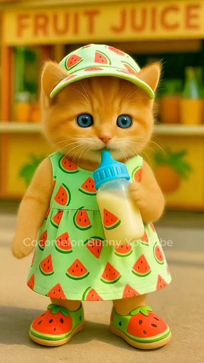 Dudi dudi dum dum🍉 🍼#shorts #cat #dudidudidam #dudidam