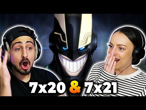 WE ABSOLUTELY LOST IT!! *MY HERO ACADEMIA* 7x20 & 7x21 REACTIONS!