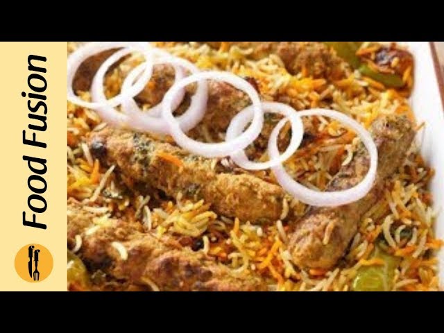 Kabab Biryani Recipe By Food Fusion