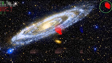 AsteroidsPrototype XNA AI swirl + shooting test