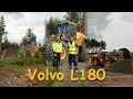 Expert Insights on Volvo's L180 Loader in action