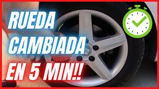🔴 Change car wheels in 5 min! ⏱️ (Easy and step by step)