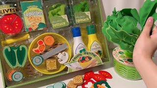 Toy Asmr Melissa And Doug Salad Set Making Pasta 샐러드랑 파스타 만들기 장난감 놀이 Asmr