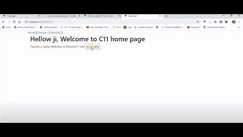 vue js routing example with visual studio step by step
