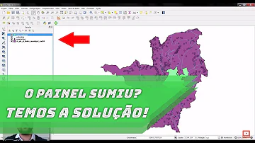 Como mostrar camadas no QGIS?