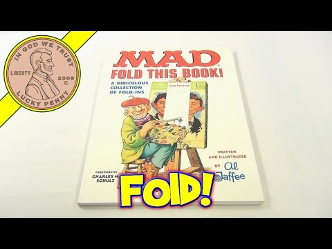Mad Magazine Fold This Book, Collection of Fold Ins, 1997 Al Jafee